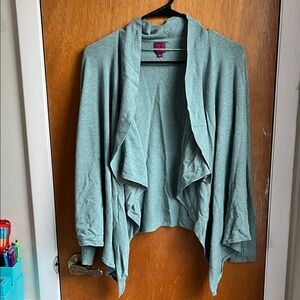 212 Collection Women's Draped Cardigan - Teal